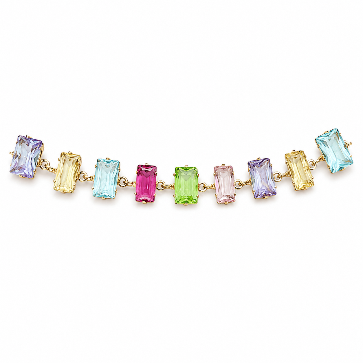 Pulsera Geométrica Multicolor