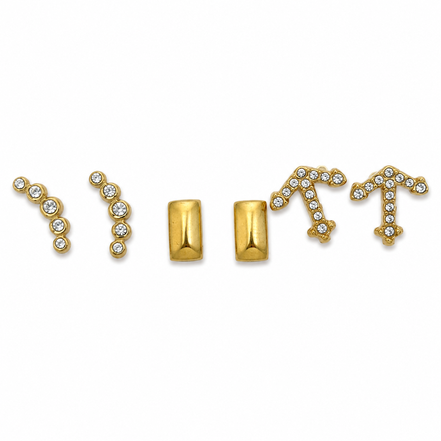 Set Aretes Cristal