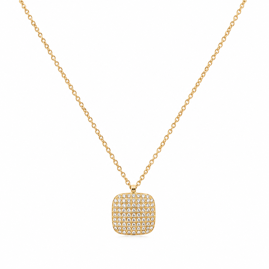 Collar Brillos Dorado