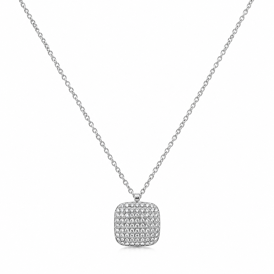 Collar Brillos Plata