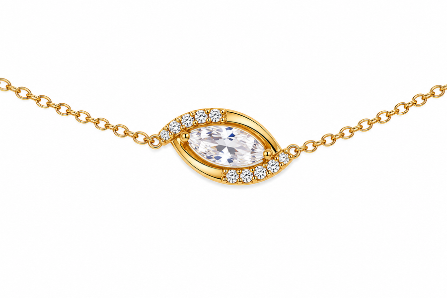 Pulsera Navette Cristal - 6 Colores