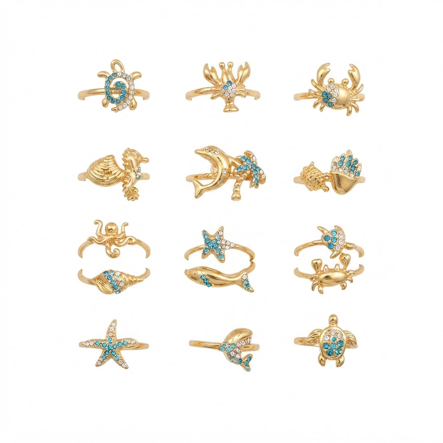 Mix Anillos Azul