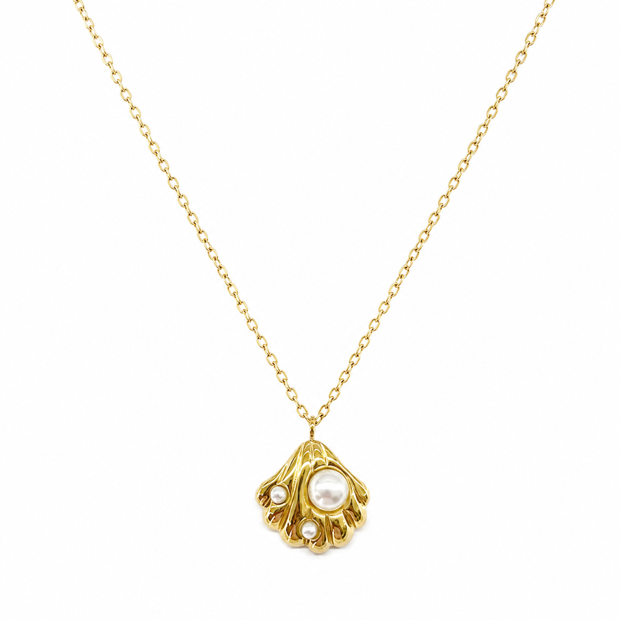 Collar Concha Dorado
