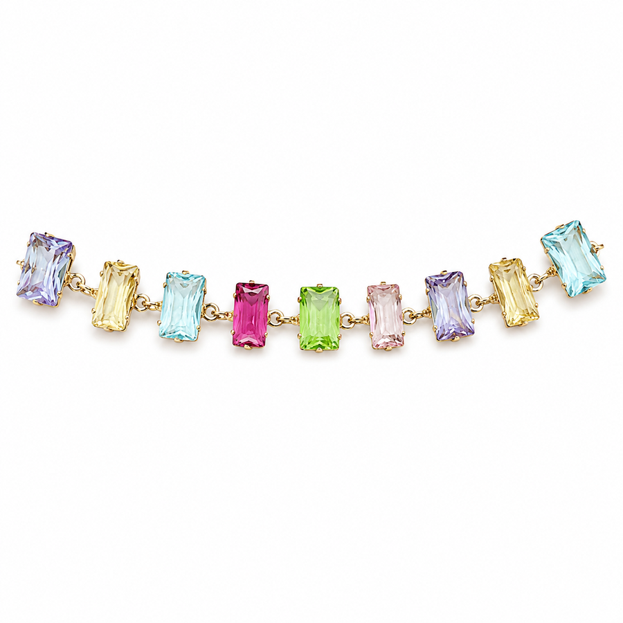 Pulsera Geométrica Multicolor