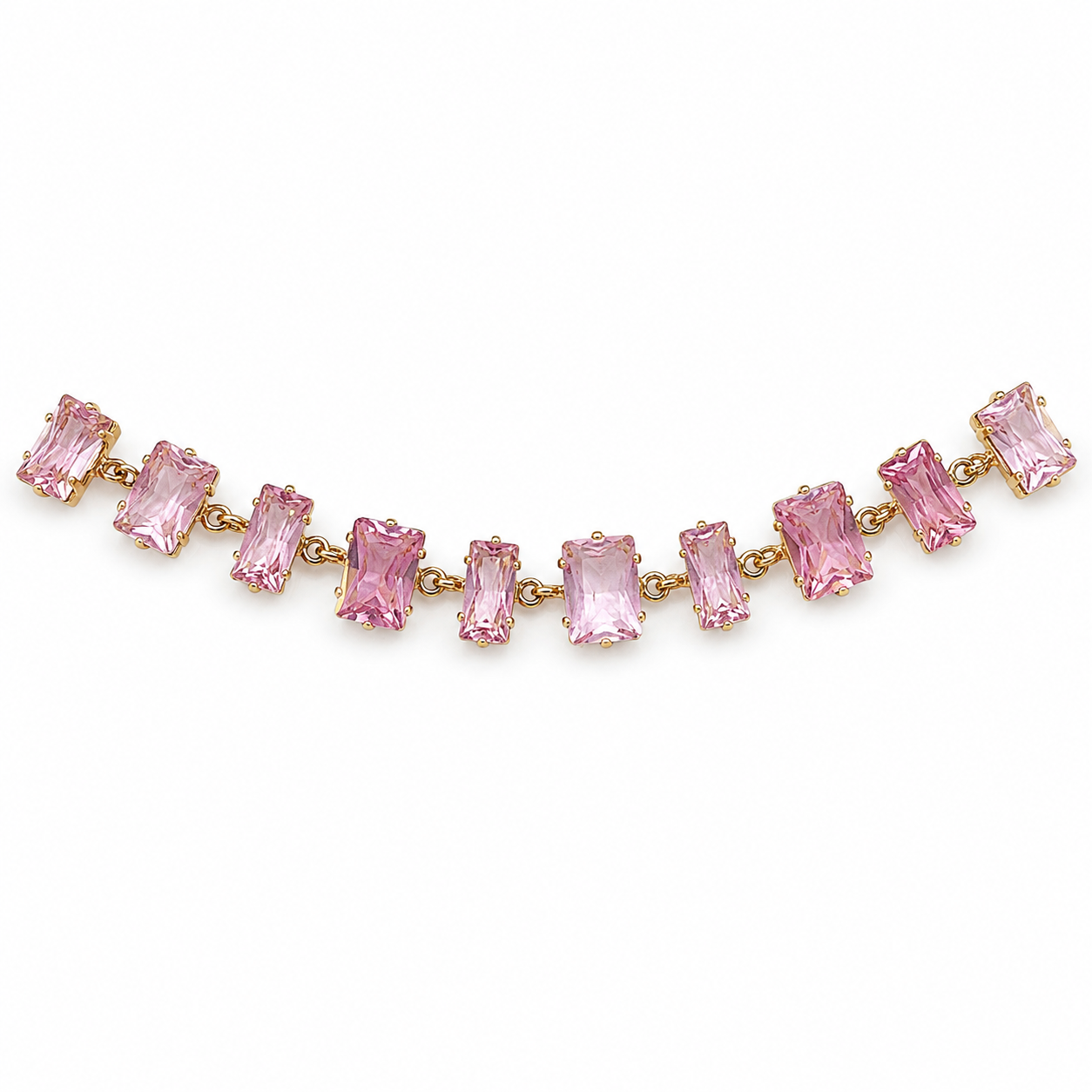 Pulsera Geométrica Rosa