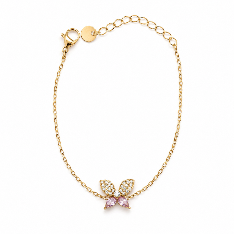 Pulsera Mariposa Lila