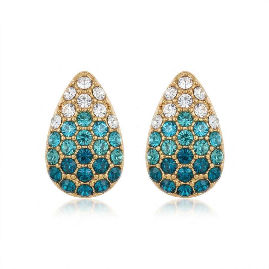 Brinco Gota Azul