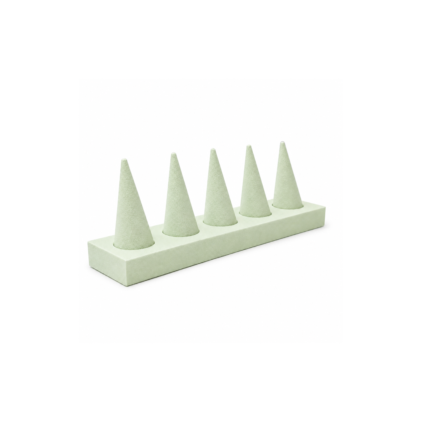 Exhibidor de 5 Conos para Anillos - 4 Colores
