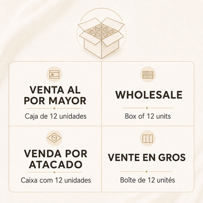 Caja con Lazo G (Pack 12 Und) - 6 Colores