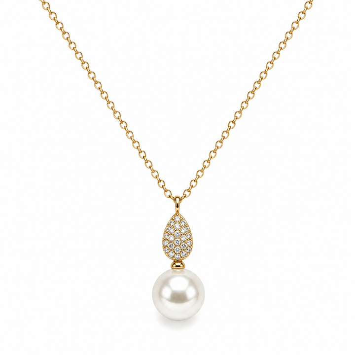 Collar Gota Perla Cristal