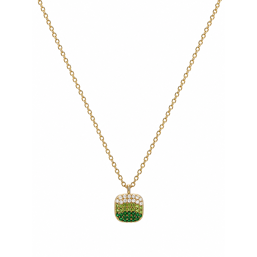 Collar Rectangulo Cristal - 4 Colores