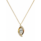 Collar Navette Cristal - 6 Colores