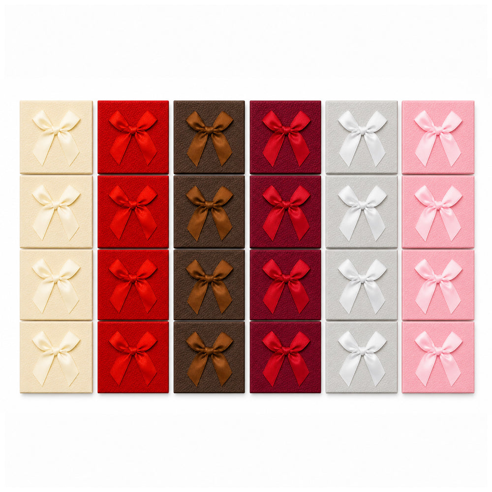 Caja con Lazo P (Pack 24 Und) - 6 Colores
