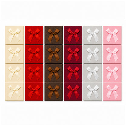 Caja con Lazo P (Pack 24 Und) - 6 Colores