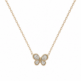 Collar Mariposa Cristal - 4 Colores