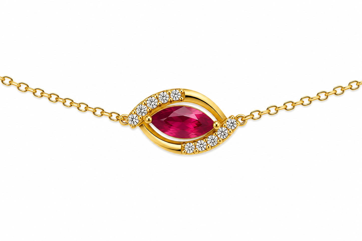 Pulsera Navette Cristal - 6 Colores