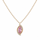 Collar Navette Cristal - 6 Colores