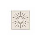 Exhibidor cuadrado diseño radial - 5 Colores