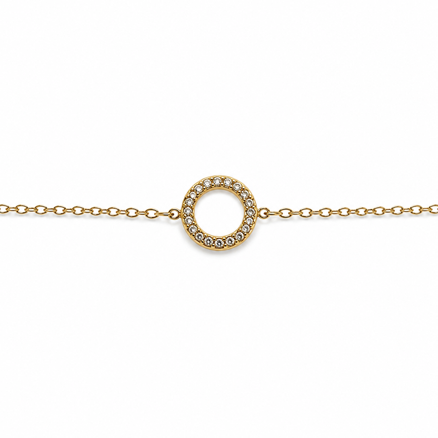 Pulsera Círculo Cristal - 6 colores