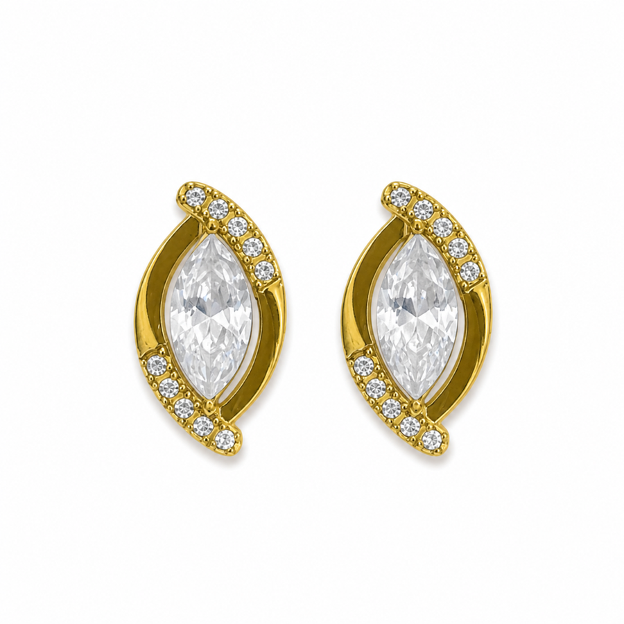 Colgantes Navette Cristal - 6 Colores