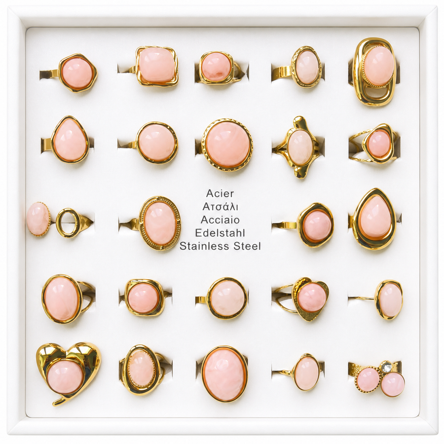 Pack de 24 Anillos - 5 Colores