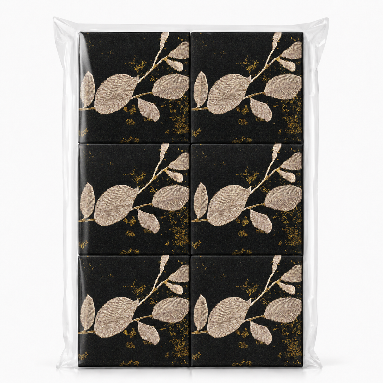 Caja Floral Cuadrada (Pack 12 Und) - 4 Colores