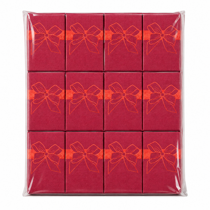 Caja de Regalo con Lazo (Pack 24 Und) - 2 Colores