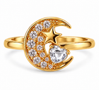 Anillo Luna Cristal - 6 Colores