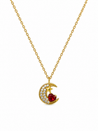 Collar Luna Cristal - 6 Colores