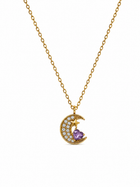Collar Luna Cristal - 6 Colores