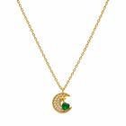 Collar Luna Cristal - 6 Colores