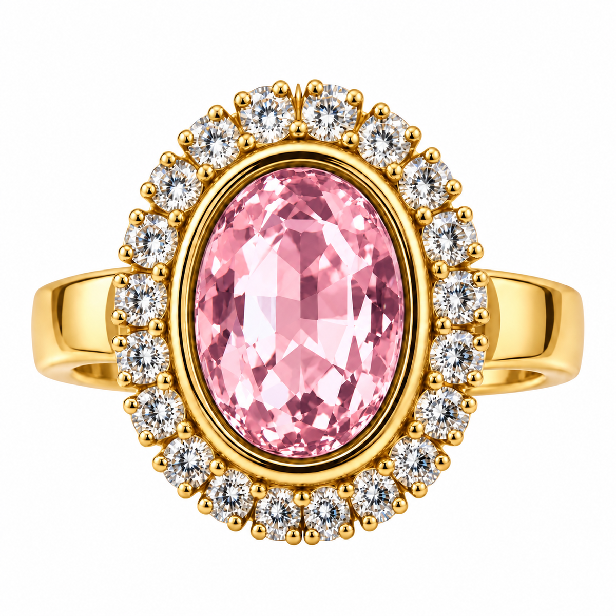 Anillo Oval Cristal - 5 Colores