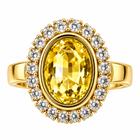 Anillo Oval Cristal - 5 Colores