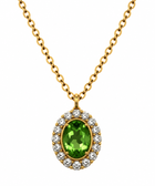 Collar Oval Cristal - 5 Colores