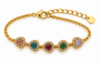 Pulsera Triangulo Cristal - 5 Colores