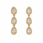 Pendientes Gotas Cristal - 5 Colores