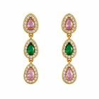 Pendientes Gotas Cristal - 5 Colores