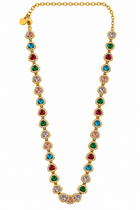 Collar Círculos Cristal - 5 Colores