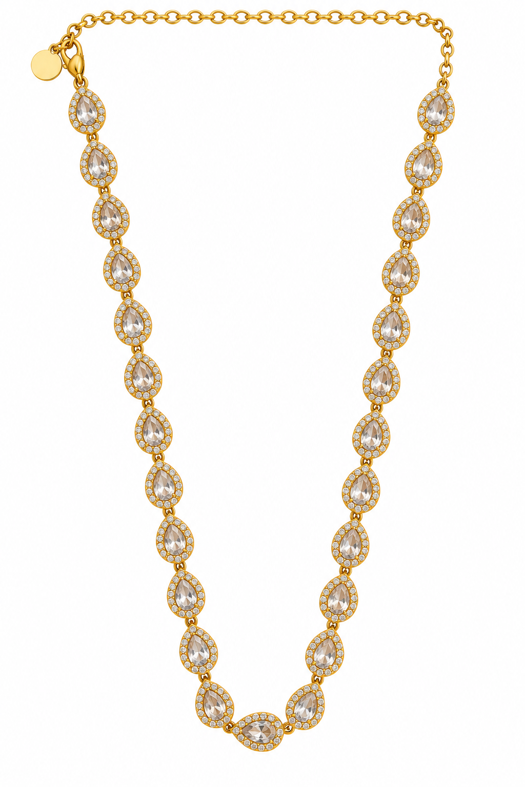 Collar Óvalos Cristal - 5 Colores