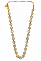 Collar Circulo Cristal - 5 Colores