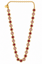 Collar Circulo Cristal - 5 Colores