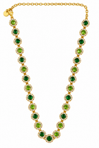 Collar Circulo Cristal - 5 Colores