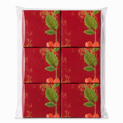 Caja Floral Cuadrada (Pack 12 Und) - 4 Colores